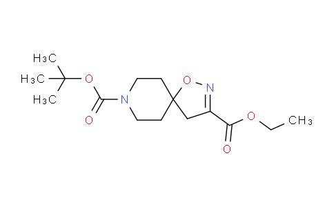 CAS No. 479636-65-2, 8-tert-Butyl 3-ethyl 1-oxa-2,8-diazaspiro[4.5]dec-2-ene-3,8-dicarboxylate