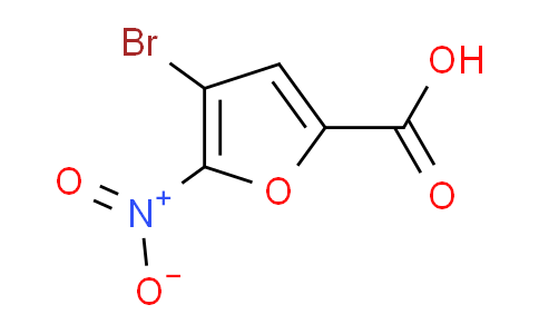 CAS No. 4805-95-2, 4-Bromo-5-nitrofuran-2-carboxylic acid