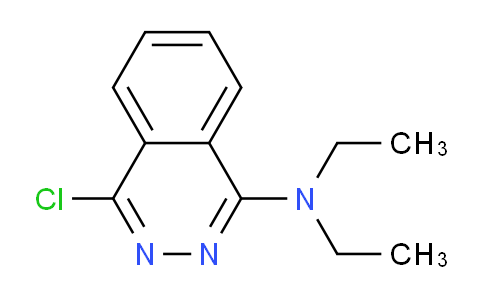 CAS No. 496028-43-4, 4-Chloro-N,N-diethylphthalazin-1-amine