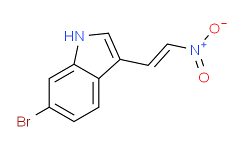CAS No. 319493-07-7, 6-Bromo-3-(2-nitrovinyl)-1H-indole