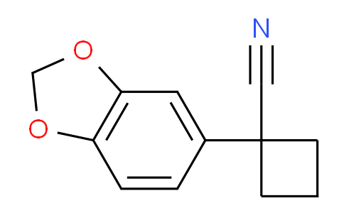 CAS No. 405090-49-5, 1-(1,3-Benzodioxol-5-yl)cyclobutanecarbonitrile