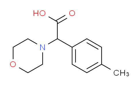 490026-98-7 | Morpholin-4-yl-(4-methyl)phenyl-acetic acid