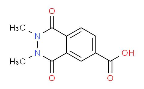 CAS No. 64377-78-2, 2,3-Dimethyl-1,4-dioxo-1,2,3,4-tetrahydrophthalazine-6-carboxylic acid
