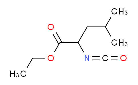 CAS No. 64505-10-8, Ethyl 2-isocyanato-4-methylpentanoate