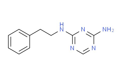 CAS No. 645-30-7, N2-Phenethyl-1,3,5-triazine-2,4-diamine
