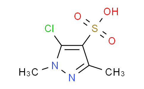 CAS No. 499785-48-7, 5-Chloro-1,3-dimethyl-1H-pyrazole-4-sulfonic acid