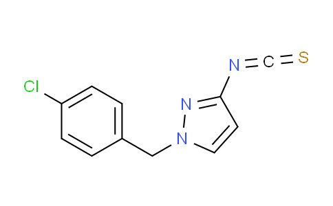 CAS No. 588695-59-4, 1-(4-Chlorobenzyl)-3-isothiocyanato-1H-pyrazole