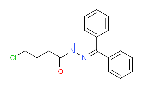 CAS No. 79289-25-1, 4-Chloro-N'-(diphenylmethylene)butanehydrazide