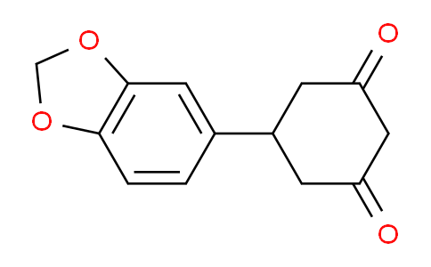 CAS No. 55579-76-5, 5-(Benzo[d][1,3]dioxol-5-yl)cyclohexane-1,3-dione