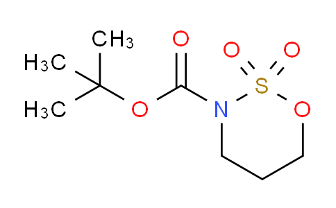 CAS No. 521267-18-5, tert-butyl 2,2-dioxooxathiazinane-3-carboxylate