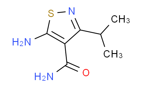 41808-42-8 | 5-Amino-3-isopropylisothiazole-4-carboxamide