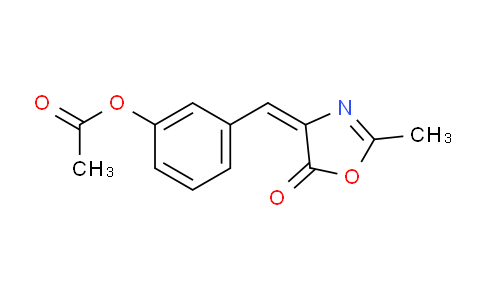 CAS No. 41888-66-8, 3-[[2-Methyl-5-oxooxazol-4(5H)-ylidene]methyl]phenyl Acetate