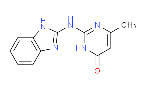 CAS No. 42389-40-2, 2-(2-Benzimidazolylamino)-6-methylpyrimidin-4(3H)-one
