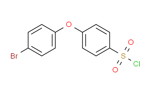 CAS No. 61405-25-2, 4-(4-Bromophenoxy)benzene-1-sulfonyl chloride