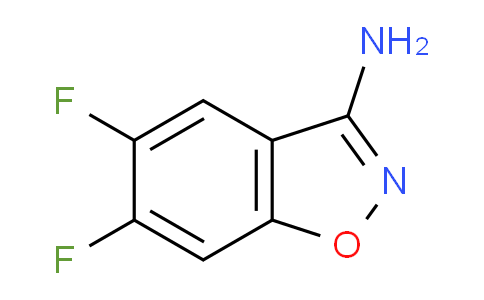 CAS No. 280574-98-3, 5,6-Difluorobenzo[d]isoxazol-3-amine