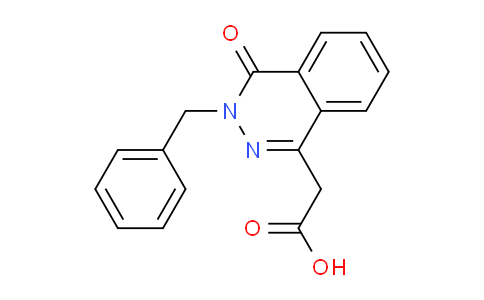 CAS No. 28081-54-1, 2-(3-Benzyl-4-oxo-3,4-dihydrophthalazin-1-yl)acetic acid