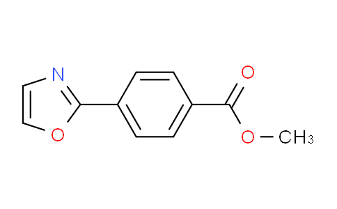 CAS No. 421553-40-4, Methyl 4-(oxazol-2-yl)benzoate