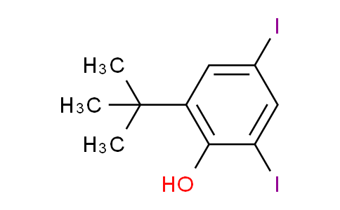 CAS No. 60803-26-1, 2-(tert-Butyl)-4,6-diiodophenol