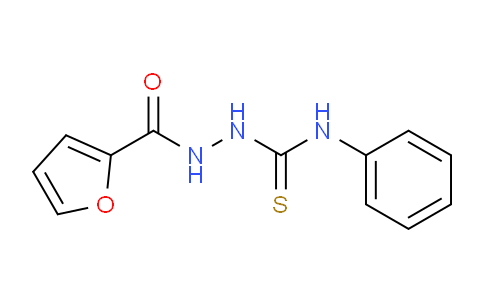 CAS No. 60870-34-0, 2-(Furan-2-carbonyl)-N-phenylhydrazinecarbothioamide