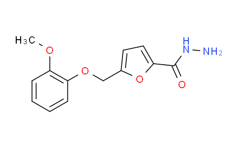 CAS No. 364625-21-8, 5-((2-Methoxyphenoxy)methyl)furan-2-carbohydrazide