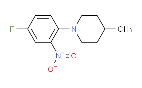 CAS No. 432523-27-8, 1-(4-Fluoro-2-nitrophenyl)-4-methylpiperidine