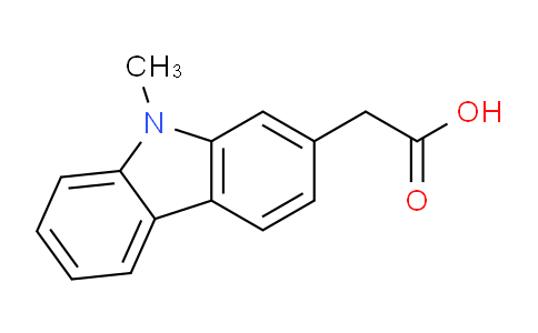 CAS No. 433957-46-1, 2-(9-Methyl-9H-carbazol-2-yl)acetic acid