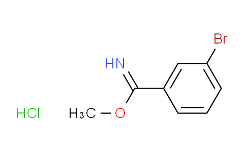 CAS No. 56108-13-5, Methyl 3-Bromobenzimidate Hydrochloride