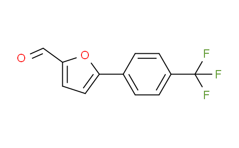 CAS No. 55377-77-0, 5-(4-(Trifluoromethyl)phenyl)furan-2-carbaldehyde