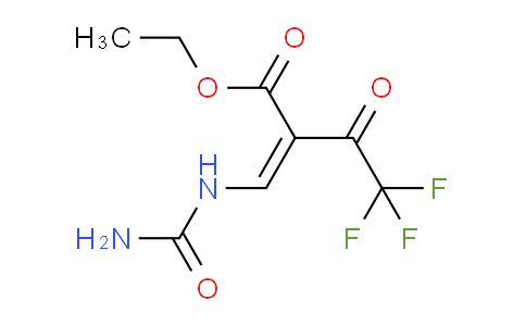 CAS No. 2924-80-3, Ethyl 4,4,4-trifluoro-3-oxo-2-(ureidomethylene)butanoate