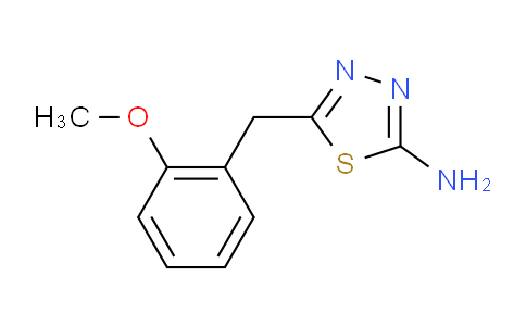 CAS No. 299936-70-2, 5-(2-Methoxybenzyl)-1,3,4-thiadiazol-2-amine