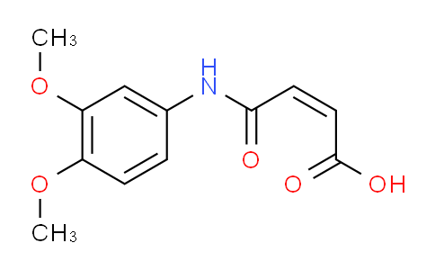 CAS No. 468747-44-6, (Z)-4-(3,4-DIMETHOXYPHENYLAMINO)-4-OXOBUT-2-ENOIC ACID