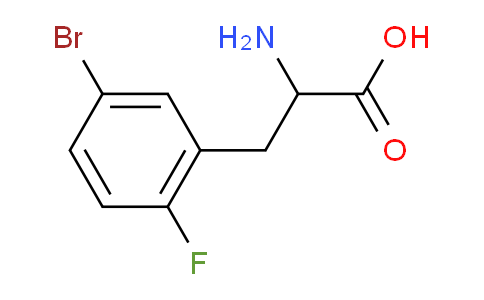 439587-18-5 | 5-Bromo-2-fluoro-DL-phenylalanine