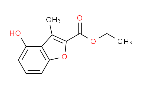 CAS No. 3781-69-9, Ethyl 4-Hydroxy-3-methylbenzofuran-2-carboxylate