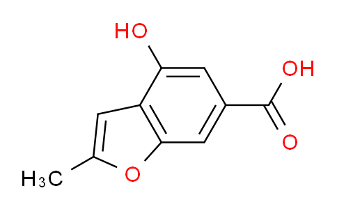 CAS No. 37978-62-4, 4-Hydroxy-2-methylbenzofuran-6-carboxylic acid