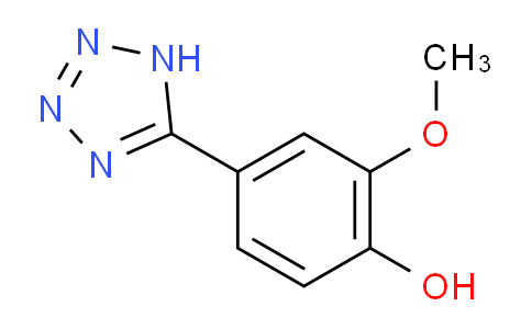 CAS No. 376609-66-4, 2-Methoxy-4-(1H-tetrazol-5-yl)phenol