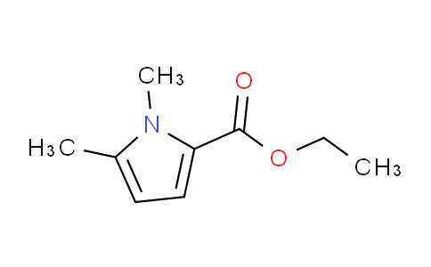 CAS No. 37670-50-1, Ethyl 1,5-dimethyl-1H-pyrrole-2-carboxylate