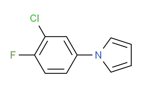 CAS No. 383137-55-1, 1-(3-Chloro-4-fluorophenyl)-1H-pyrrole