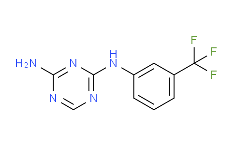 CAS No. 3832-69-7, N2-(3-(Trifluoromethyl)phenyl)-1,3,5-triazine-2,4-diamine