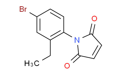 CAS No. 431072-46-7, 1-(4-Bromo-2-ethylphenyl)-1H-pyrrole-2,5-dione