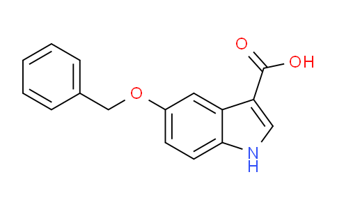 CAS No. 24370-73-8, 5-(Benzyloxy)indole-3-carboxylic Acid