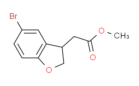 CAS No. 2070896-29-4, Methyl 5-Bromo-2,3-dihydrobenzofuran-3-acetate