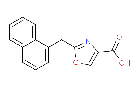 CAS No. 2070896-46-5, 2-(1-Naphthylmethyl)oxazole-4-carboxylic Acid