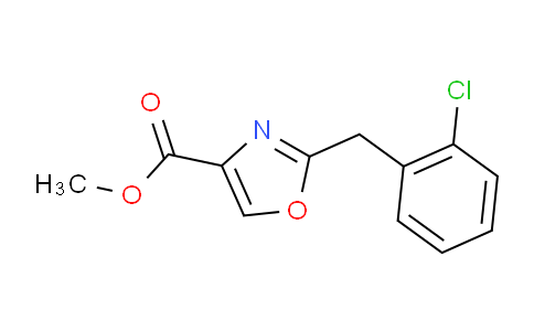CAS No. 2070896-58-9, Methyl 2-(2-Chlorobenzyl)oxazole-4-carboxylate