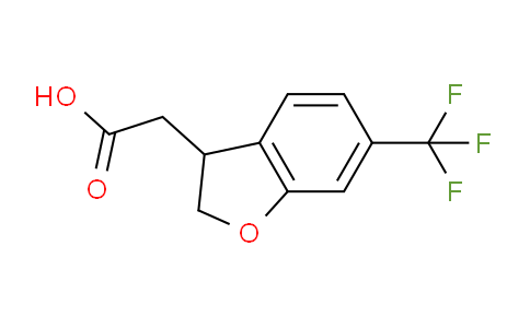 CAS No. 2070896-66-9, 6-(Trifluoromethyl)-2,3-dihydrobenzofuran-3-acetic Acid