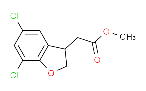 CAS No. 2070896-69-2, Methyl 5,7-Dichloro-2,3-dihydrobenzofuran-3-acetate