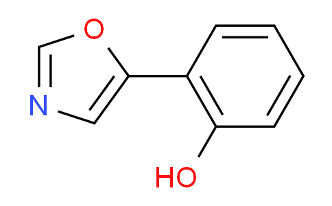 CAS No. 391927-03-0, 2-(Oxazol-5-yl)phenol