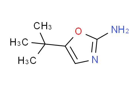 CAS No. 33124-07-1, 5-(tert-Butyl)oxazol-2-amine