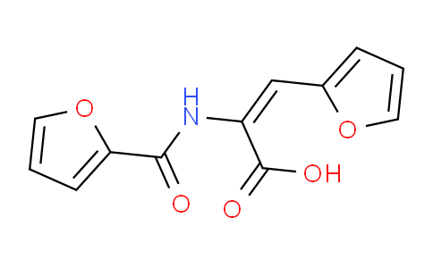 CAS No. 332106-61-3, 2-(Furan-2-carboxamido)-3-(furan-2-yl)acrylic acid