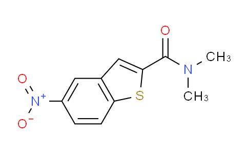 CAS No. 20532-45-0, N,N-Dimethyl-5-nitrobenzo[b]thiophene-2-carboxamide