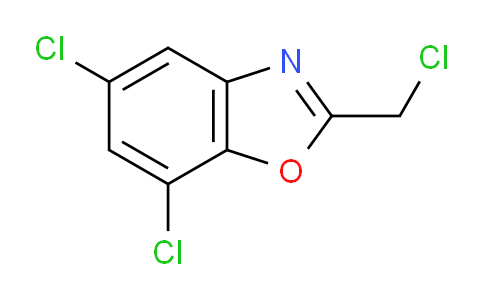 CAS No. 50710-33-3, 5,7-Dichloro-2-(chloromethyl)benzoxazole
